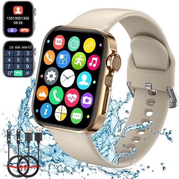 Smart Watch for Men Women Fitness Tracker with Heart Rate Monitor, with 1.81" - Picture 2 of 6